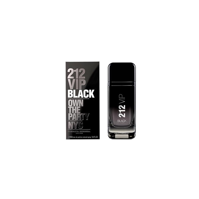 Carolina Herrera - 212 VIP Black Men de 3,4 onzas/100