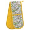 Double Oven Gloves - Organic Cotton - Artistic Birds and
