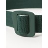 Beams Golf Campus Belt (Men) Aluminum Buckle Tape Belt, green