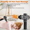 ALDOM Heated Massage Head, Thermal Massage Head Massage Gun with