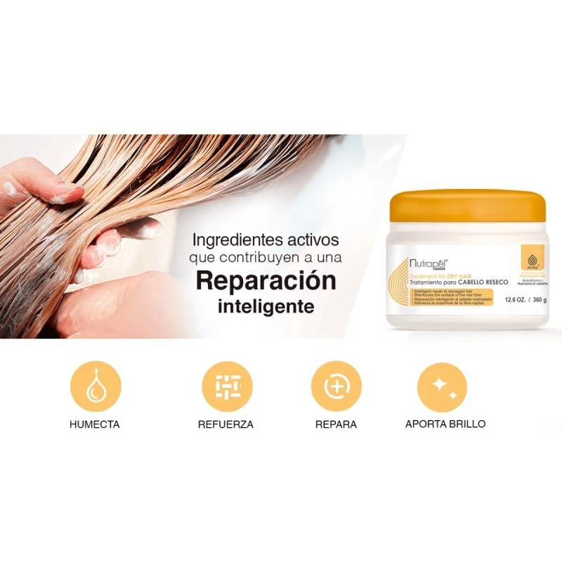 Tratamiento Nutrapel Para Cabello Reseco