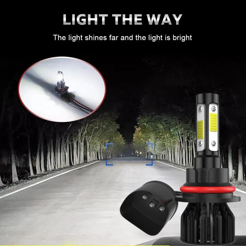 AUIMSOCO 9007 HB5 LED Headlight Bulb Conversion Kit High Low