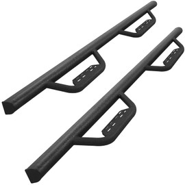 Running Boards Compatible with 2019-2026 Chevy Silverado/Gmc Sierra 1500 Crew Cab, 20-26 Silverado/Sierra 2500HD 3500HD, 4.5 Inches Drop Down Silverado Side Steps.