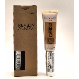 REVLON Lot of 2 Revlon PhotoReady Candid Antioxidant Concealer, Deep 060.