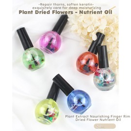 MKNZOME Cuticle Oil, 3 Pack Nail Oil Treatment, Moisturising and Nourishing Cuticle Oil Pen for Nails, Cuticle Care Kit to Repair Cracked and Dry Nails