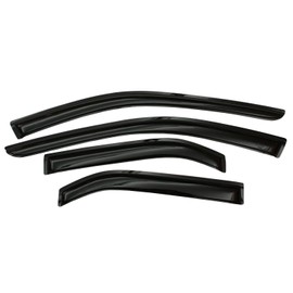 Auto Ventshade AVS 94827 Original Ventvisor Side Window Deflector Dark Smoke, 4-Piece Set for 2014-2020 Nissan Rogue