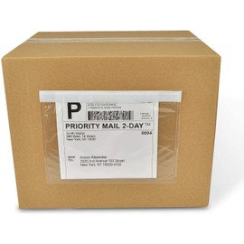 Packing Slip Envelope Pouches, 7.5'' X 5.5'' 200Pcs Shipping Label Sleeves, Top Loading Packing List, Packing List Mailing Envelopes, Clear Shipping Sleeves for Labels