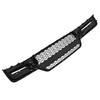 TJHSM Mesh Front Bumper Grille Black Assembly Kit without Trailer
