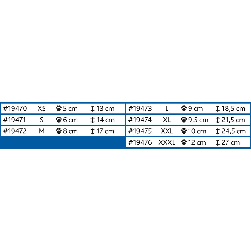 Trixie Walker Care Comfort Protective Dog Boots, Small, Black