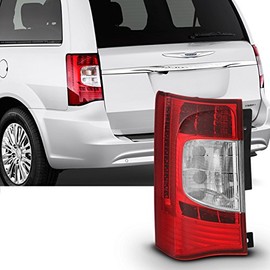 For 2011 2012 2013 2014 2015 2016 Chrysler Town & Country Red Clear Driver LH Left Side LED Tail Light