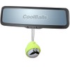 Coolballs Cool Dude w/Fluorescent Yellow Beanie Hat Car Rear-View Mirror