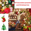 360 Pieces Craft Set Christmas Children, Wooden Pendants Christmas Decoration,