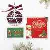 Marathon Runner Christmas Ornament, Cross Country Ornament, 2 Layered Wooden