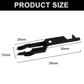 10Pcs Fire Alarm Keys - Fire Alarm Test Key - Black Fire Key - Emergency Light Test Key - Compatible with All Versions of Call Points