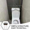 Dual Flush Button Replacement: Toilet Lid Button Flushing Toilet Tank