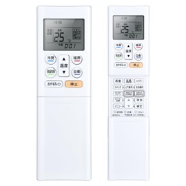 Air Conditioner Remote Control AR-RFC1J for Fujitsu Fujitsu Air Conditioner Remote Control Compatible with Fujitsu General AS-R22E-W AS-R25E-W AS-R28E-W