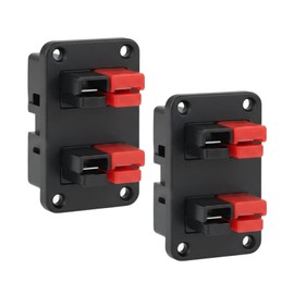 2Pcs Plug Mounting Panel, 45A 600V Mounting Bracket Panel Plug, Quick Connect/Disconnect Flush Mount Base Connectors for Anderson Plug