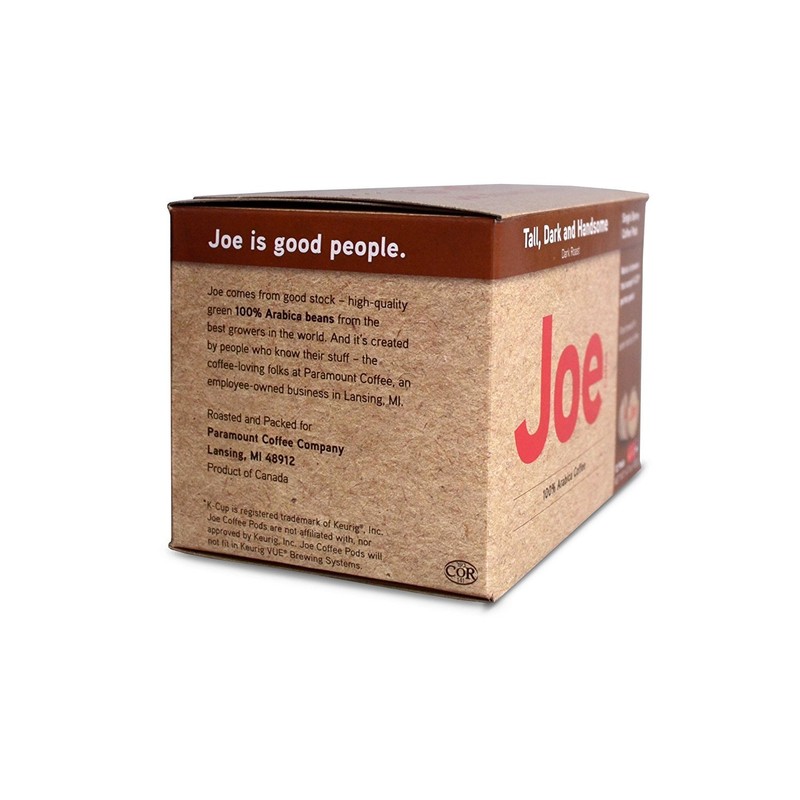 Joe Tall, Dark and Handsome Dark Roast K Cup Coffee