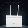 4G CPE Router 4 Antennas 3 Internet Interfaces 300Mbps Wireless