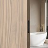 Malimali 2 Pack Matte Black Modern Edge Pull Pocket Door