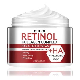 Ou Crema Cara Retinol Colageno, Antiedad, Acido Haluronico Momento De Aplicación Día/noche Tipo De Piel Mixta
