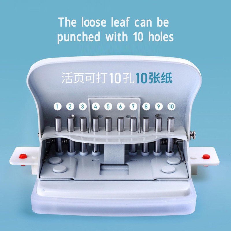 Handheld Paper Binding Machine A4 A5 A6 A7 Spiral Book