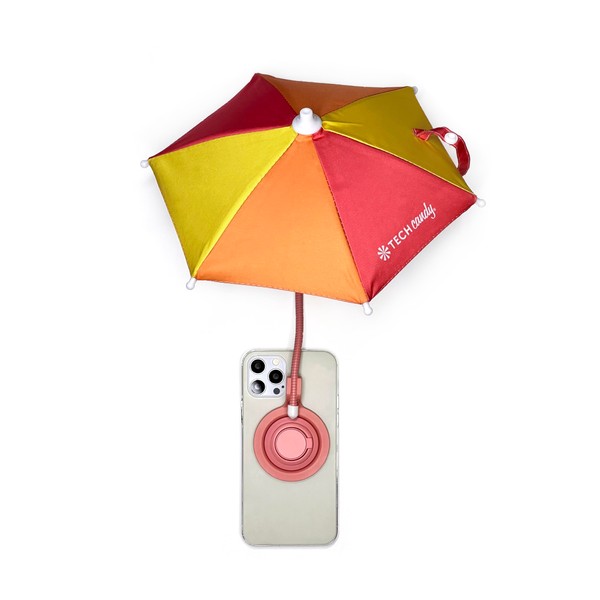 Tech Candy Screen Shade Magnetic Phone Umbrella, Portable & Adjustable