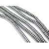 Pack of 85 Hematite Beads 6 mm x 2.5 mm