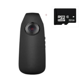 Compatible With Apple Portable Mini Video Camera One-click Recording Rechargeable Streaming - style: 32gb