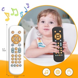 Baby TV Remote Control & Teething Toys Giraffe ,Early Education Learning Toys