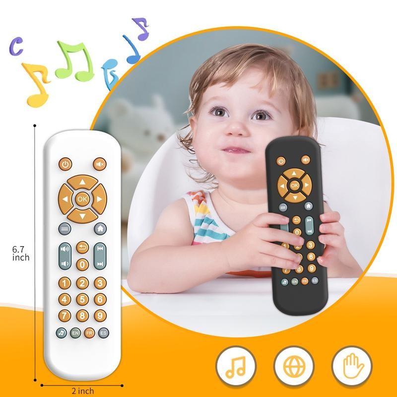 Baby TV Remote Control & Teething Toys Giraffe ,Early Education
