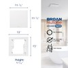Broan-NuTone RCM700 Magnetic Universal CleanCover™ Bath Fan Replacement Grille