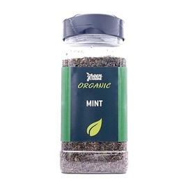 Organic Mint | 80g | Certified Organic Dried Mint Leaves by Green Cuisine