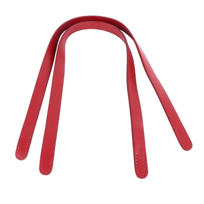 2Pcs Leather Bag Handles 25.6in Long 0.7in Wide Synthetic Leather