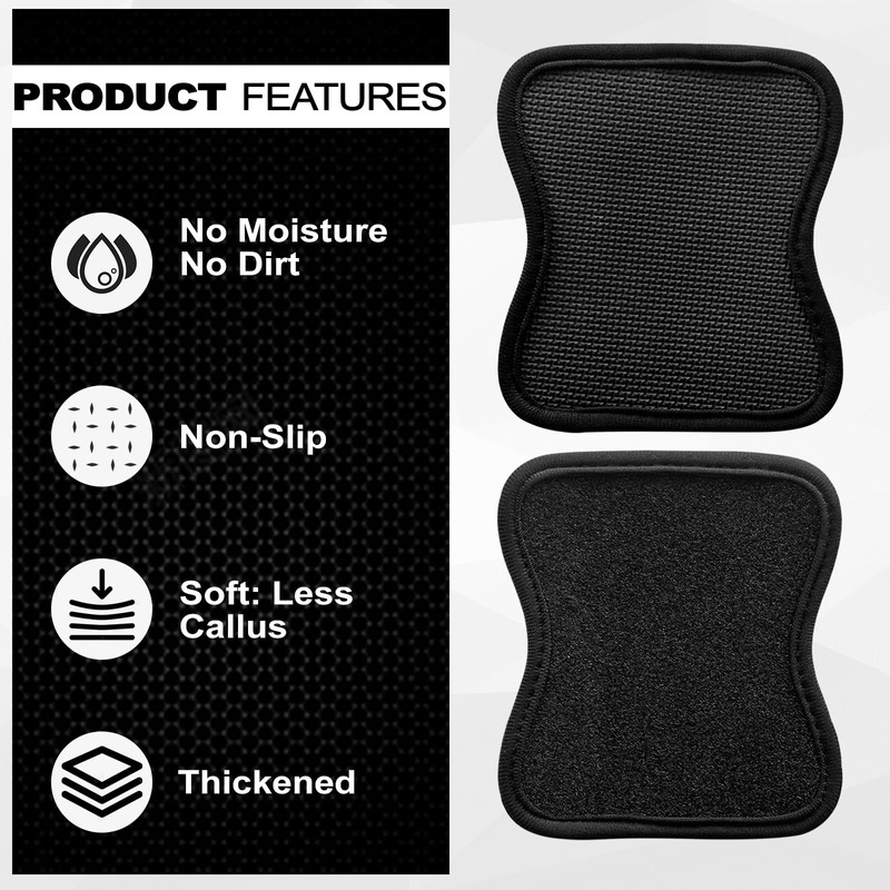 Grip Pads Gym, Anti Slip Barbell Pad Weight Lifting Gloves,