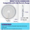 Upgraded WB30T10130 Range 12" Dual Haliant/Radiant Surface Element Compatible with