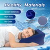 Inflatable Cooling Pillow for Travel, Camping Pillow for Hot Sleeper,