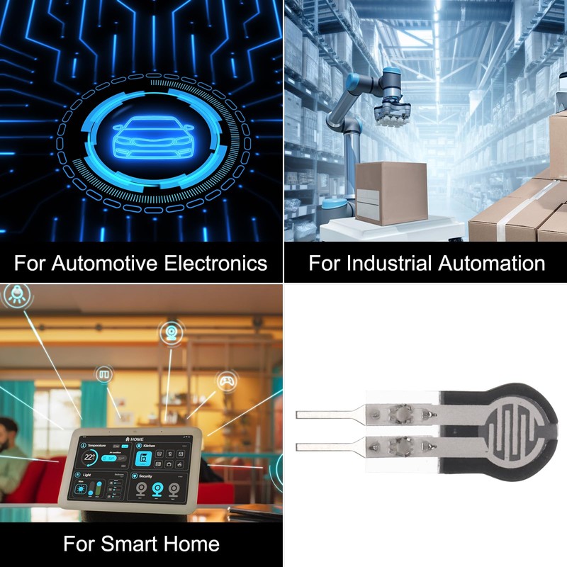 MECCANIXITY Thin Film Pressure Sensor, FSR-400sB 20g-2Kg Force Sensing Resistor