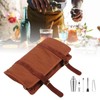 Bartender Roll Bag Carrying Bag with Shoulder Strap Large Capacity