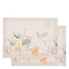 THUN - Set 2 tovagliette antimacchia Eleganza Esotica - 100%