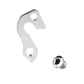 Derailleur Hanger, Aluminum Alloy Rear Derailleur Hanger 94 Bike Tail Hook for GT, Aggressor, Avalanche, KHS, Timberline, Kestrel, Kettler, Mongoose Mountain Road Bicycles MTB Parts (Silver)