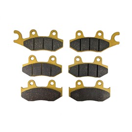 Traild Yamaha YFZ 450R 2009-2025 and YFZ 450 2006-2011 & 2017 Ceramic Brake Pad Set Front and Rear