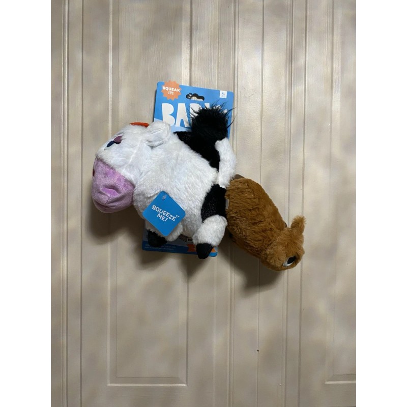 Bark New Bark Box " Bertha the Cow " Dog