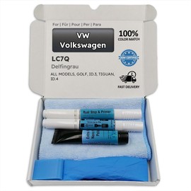 Genuine Colors Paint Pen Dolphin Grey LC7Q for VW Volkswagen Golf ID.3 Tiguan ID.4