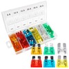 200 Car Fuses Assortment 5A-30A 19mm 200 Blade Fuses Car