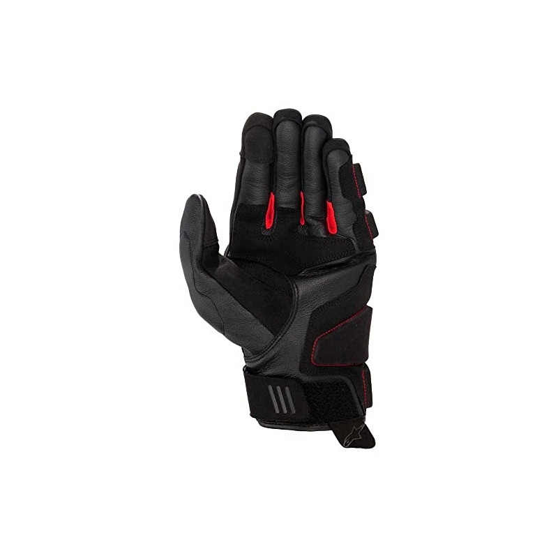 Alpinestars Motorcycle Gloves Black/Bright Red (Size: S) PHENOM Leather Gloves