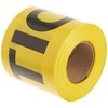 IRWIN Tools STRAIT-LINE 66200 Barrier Tape Roll, CAUTION, 3-inch by