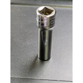 Snap-on New Snap-On™ 3/8" drive 10 mm 6-point Deep Chrome Metric Socket SFSM10