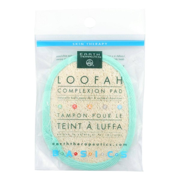 Earth Therapeutics Face Therapy Loofah Complexion Pad (Pack of 12)