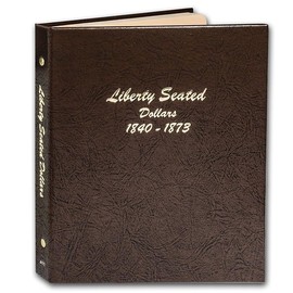 Dansco Liberty Seated Silver Dollars Album #6171